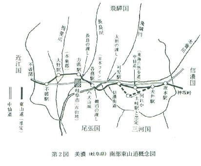 東山道　美濃の国