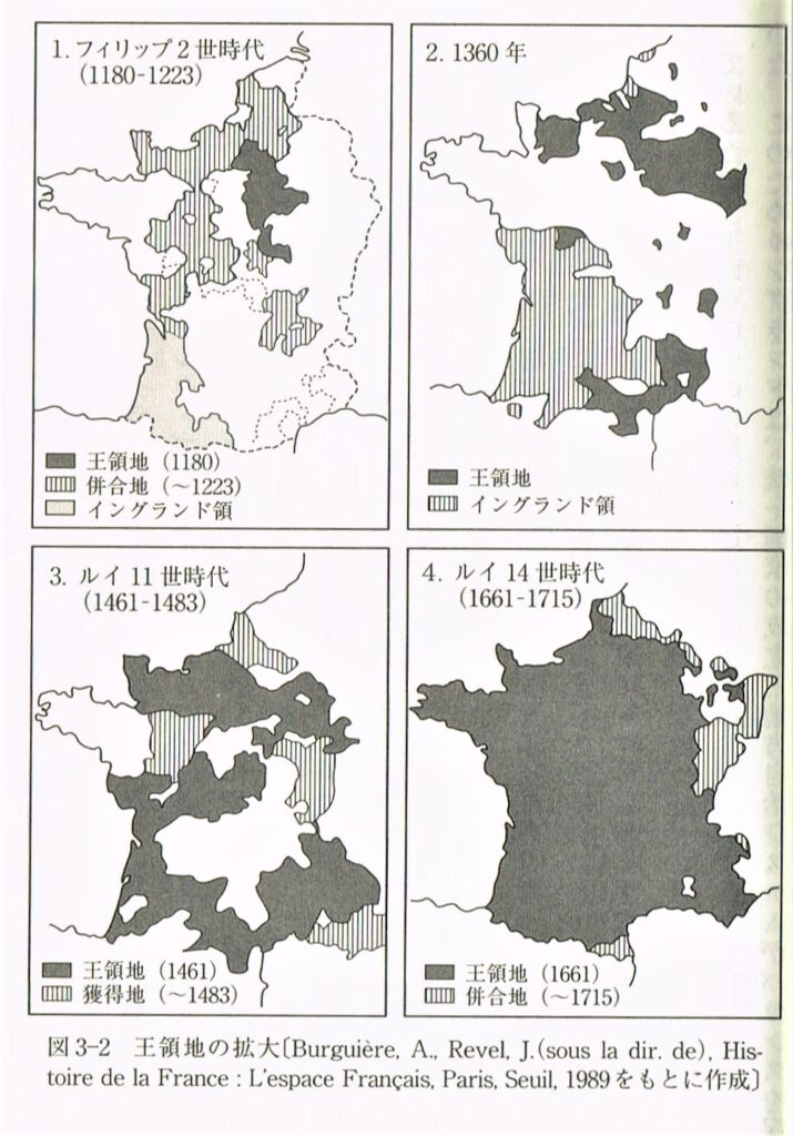 フランスの王権による統一